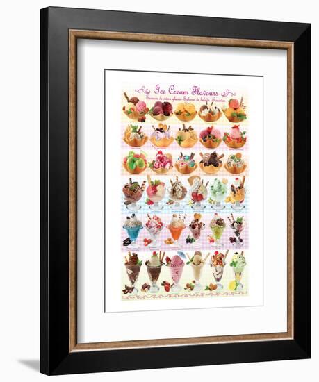 Ice Cream-null-Framed Premium Giclee Print