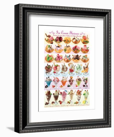 Ice Cream-null-Framed Premium Giclee Print