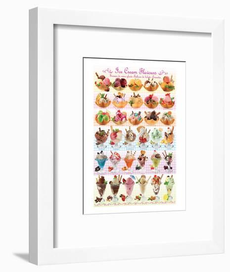 Ice Cream-null-Framed Art Print