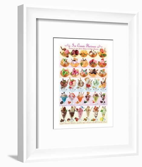 Ice Cream-null-Framed Art Print