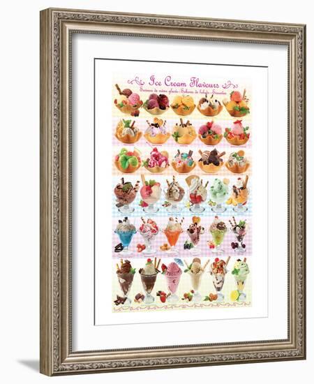 Ice Cream-null-Framed Art Print