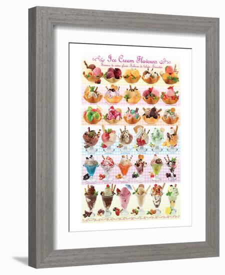 Ice Cream-null-Framed Art Print