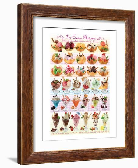 Ice Cream-null-Framed Art Print