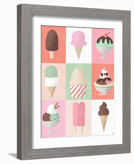 Ice Cream-Gigi Louise-Framed Art Print