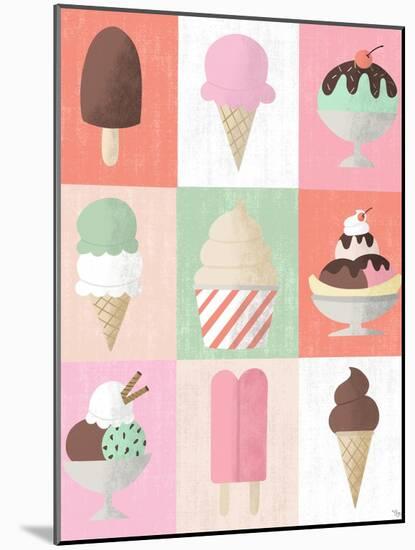 Ice Cream-Gigi Louise-Mounted Art Print