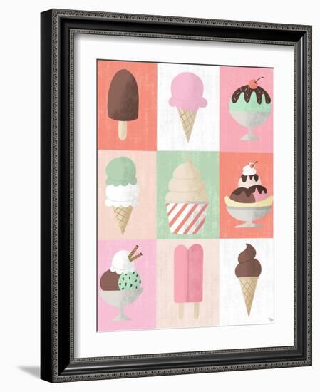 Ice Cream-Gigi Louise-Framed Art Print
