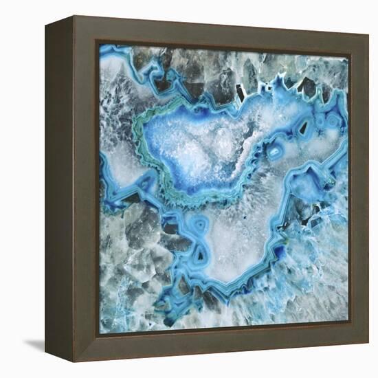 Ice Crystal Geode-GI ArtLab-Framed Premier Image Canvas