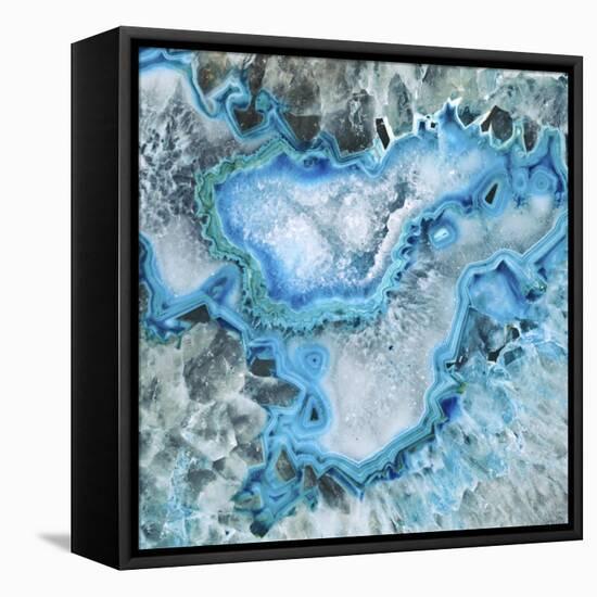 Ice Crystal Geode-GI ArtLab-Framed Premier Image Canvas