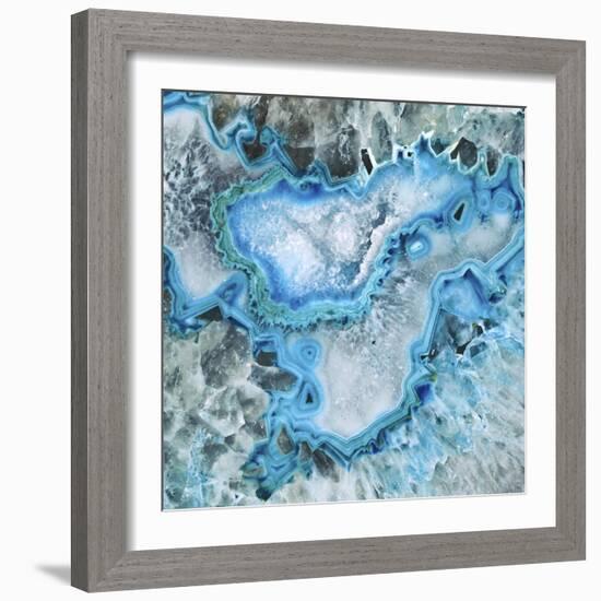 Ice Crystal Geode-GI ArtLab-Framed Giclee Print