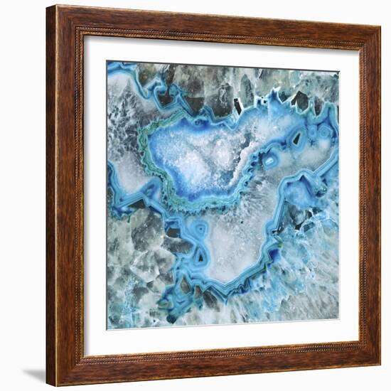 Ice Crystal Geode-GI ArtLab-Framed Giclee Print