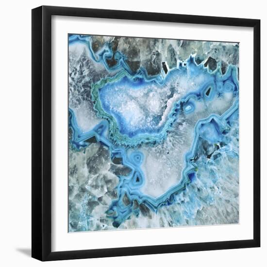 Ice Crystal Geode-GI ArtLab-Framed Giclee Print