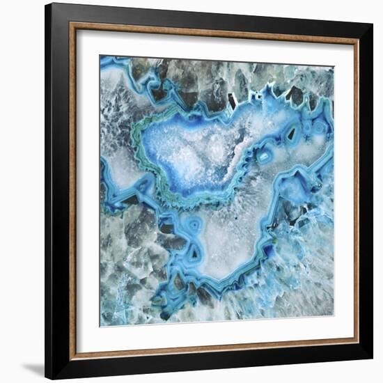 Ice Crystal Geode-GI ArtLab-Framed Giclee Print