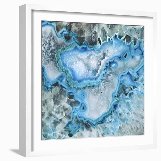 Ice Crystal Geode-GI ArtLab-Framed Giclee Print