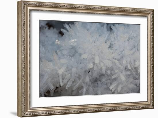 Ice Crystals II-Aaron Matheson-Framed Art Print