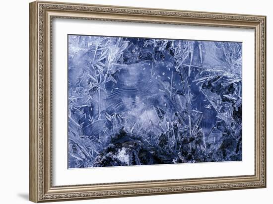 Ice Crystals-Dr. Keith Wheeler-Framed Photographic Print