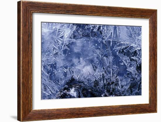 Ice Crystals-Dr. Keith Wheeler-Framed Photographic Print