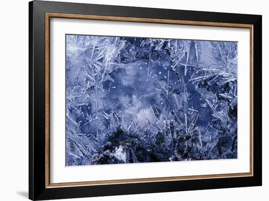 Ice Crystals-Dr. Keith Wheeler-Framed Photographic Print