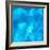 Ice Cubes Abstract Background-art_of_sun-Framed Art Print