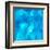 Ice Cubes Abstract Background-art_of_sun-Framed Art Print