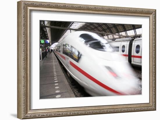 ICE Express Train-Chris Martin-Bahr-Framed Photographic Print