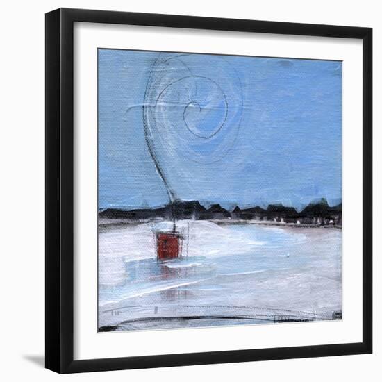 Ice Fishing-Tim Nyberg-Framed Giclee Print