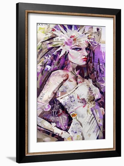 Ice Flower-James Grey-Framed Premium Giclee Print