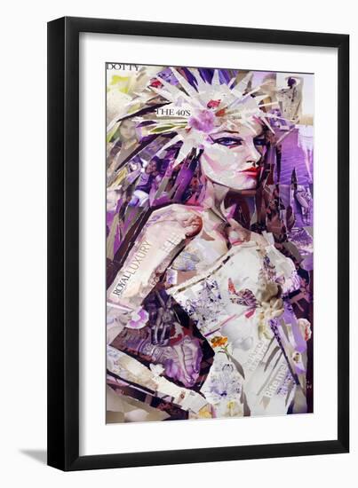 Ice Flower-James Grey-Framed Premium Giclee Print