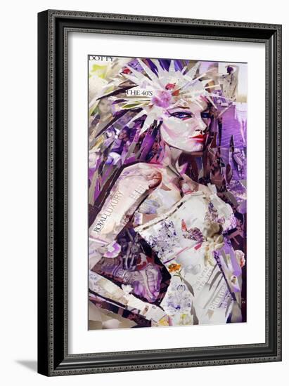 Ice Flower-James Grey-Framed Premium Giclee Print