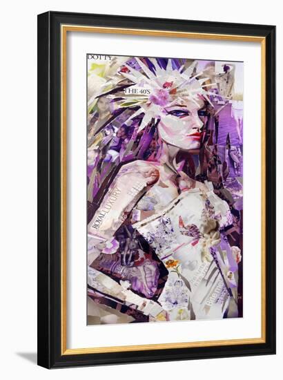 Ice Flower-James Grey-Framed Premium Giclee Print