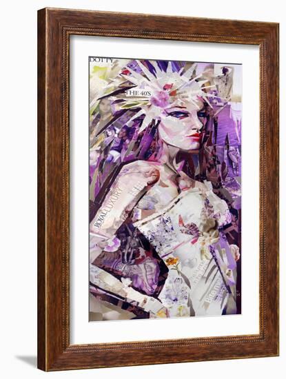 Ice Flower-James Grey-Framed Art Print