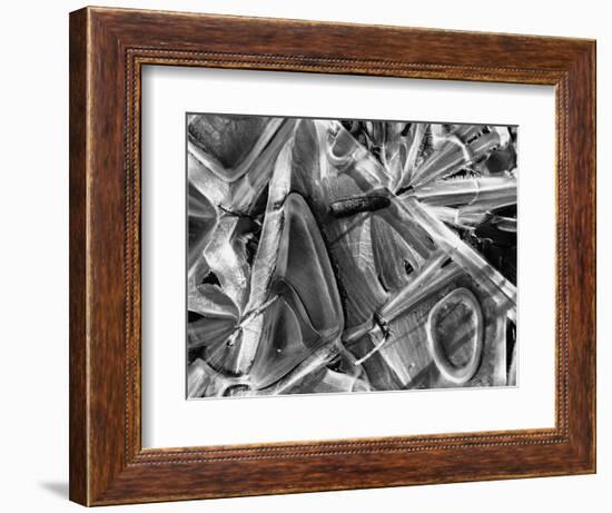 Ice Formation, 1969-Brett Weston-Framed Photographic Print