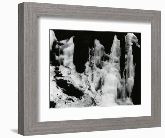 Ice Formation, 1972-Brett Weston-Framed Photographic Print