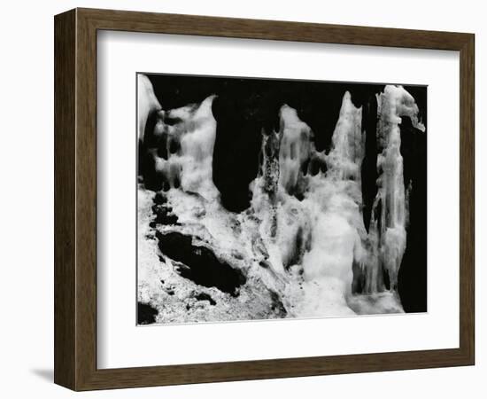 Ice Formation, 1972-Brett Weston-Framed Photographic Print