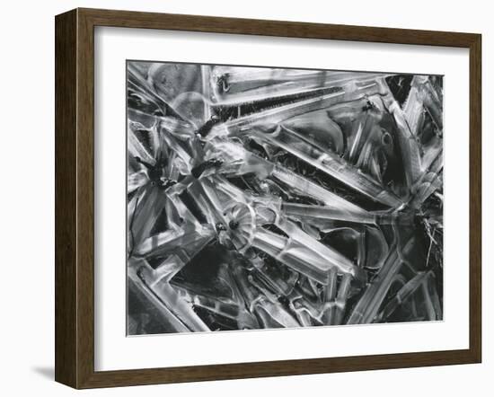 Ice Formation, c. 1970-Brett Weston-Framed Photographic Print