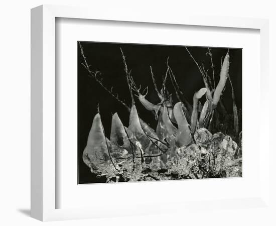 Ice Formation, California, 1949-Brett Weston-Framed Photographic Print