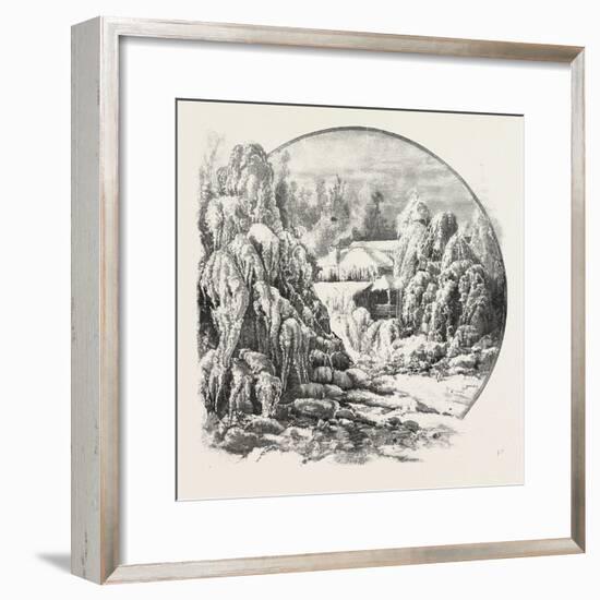 Ice Grove, Canada, Nineteenth Century-null-Framed Giclee Print