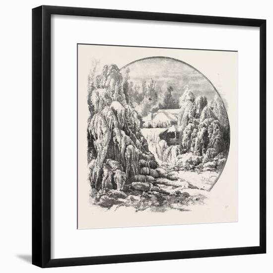 Ice Grove, Canada, Nineteenth Century-null-Framed Giclee Print