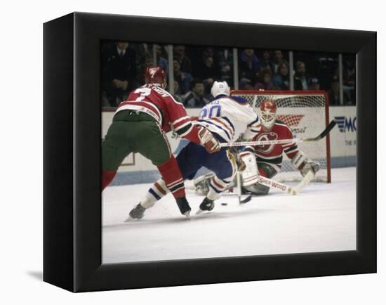 Ice Hockey East Rutherford, New Jersey, USA-null-Framed Premier Image Canvas