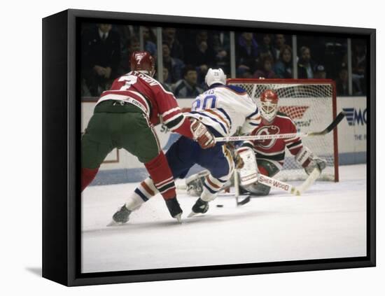 Ice Hockey East Rutherford, New Jersey, USA-null-Framed Premier Image Canvas