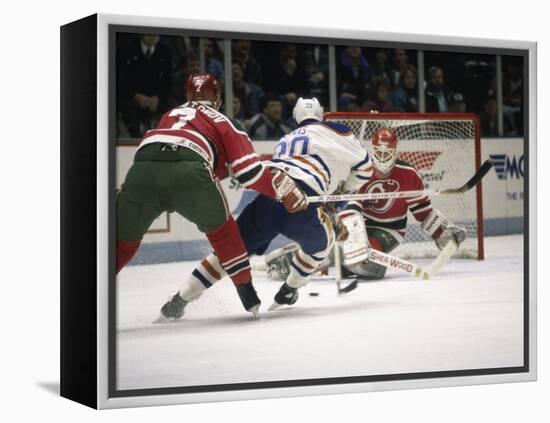 Ice Hockey East Rutherford, New Jersey, USA-null-Framed Premier Image Canvas