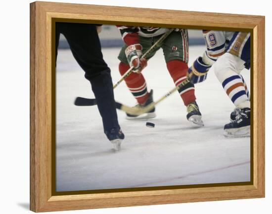Ice Hockey East Rutherford, New Jersey, USA-null-Framed Premier Image Canvas