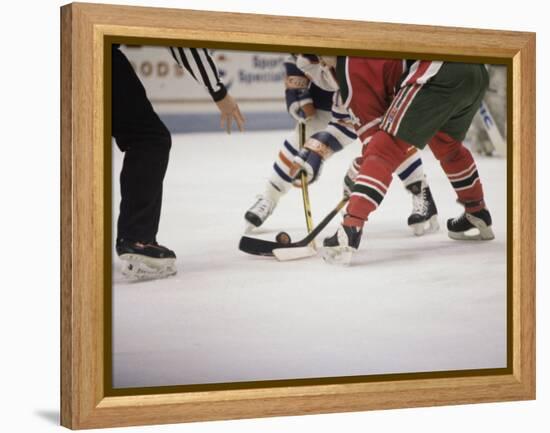 Ice Hockey East Rutherford, New Jersey, USA-null-Framed Premier Image Canvas