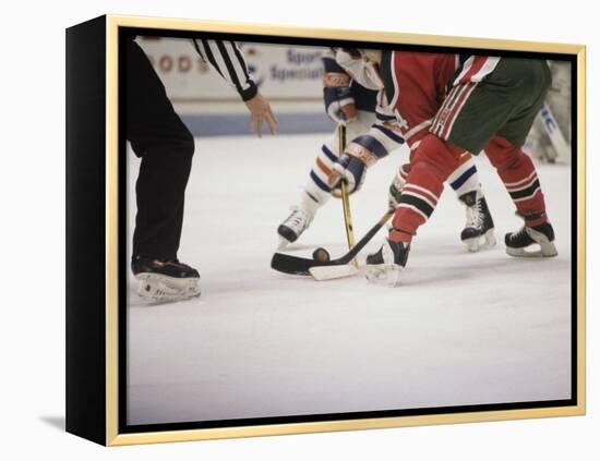 Ice Hockey East Rutherford, New Jersey, USA-null-Framed Premier Image Canvas