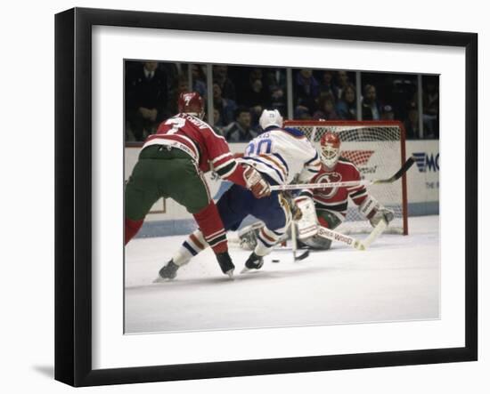 Ice Hockey East Rutherford, New Jersey, USA-null-Framed Photographic Print