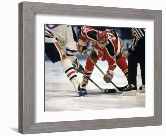 Ice Hockey East Rutherford, New Jersey, USA-null-Framed Photographic Print