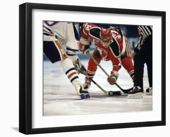 Ice Hockey East Rutherford, New Jersey, USA-null-Framed Photographic Print