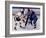 Ice Hockey Face Off, Torronto, Ontario, Canada-Paul Sutton-Framed Photographic Print