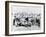 Ice-Hockey Team in St Petersburg, 1900s-Karl Karlovich Bulla-Framed Photographic Print