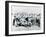 Ice-Hockey Team in St Petersburg, 1900s-Karl Karlovich Bulla-Framed Photographic Print