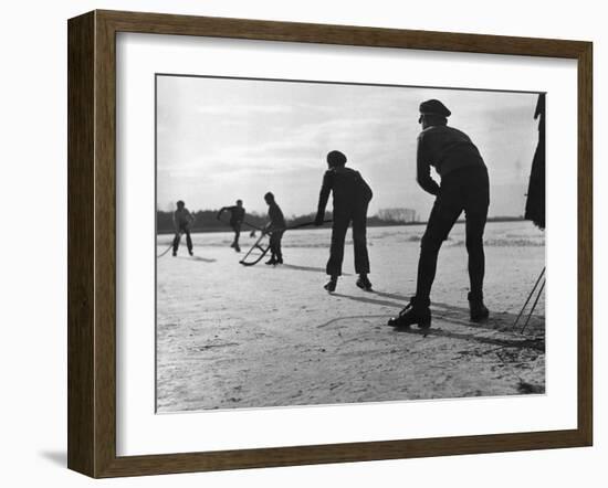 Ice Hockey-null-Framed Photographic Print